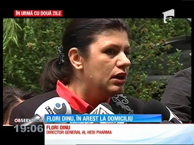 Flori Dinu, m&acirc;na dreaptă a lui Dan Condrea, a fost arestată la domiciliu