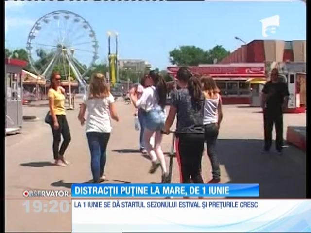 La malul mării s-a dat startul distracției