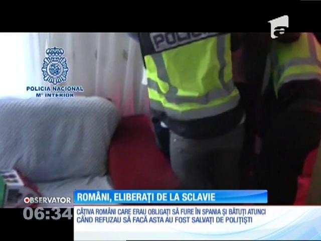 Mai mulţi rom&acirc;ni au fost salvaţi de la sclavie de poliţiştii spanioli