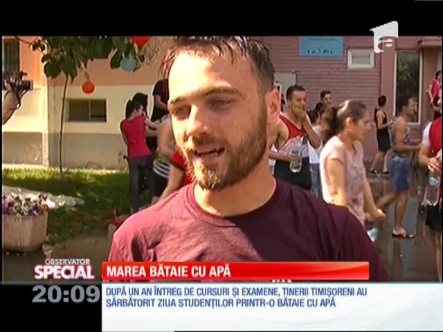 SPECIAL! Marea bătaie cu apă