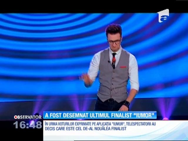 Vlad Grigorescu, ultimul finalist al show-ului &bdquo;iUmor"