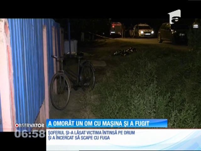 Un şofer băut din Brăila a lovit mortal un biciclist, iar apoi a &icirc;ncercat să fugă de la locul accidentului