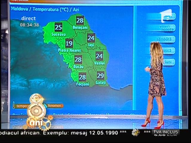 Vreme instabilă! O dată cu temperaturile ridicate se &icirc;ntorc şi ploile!