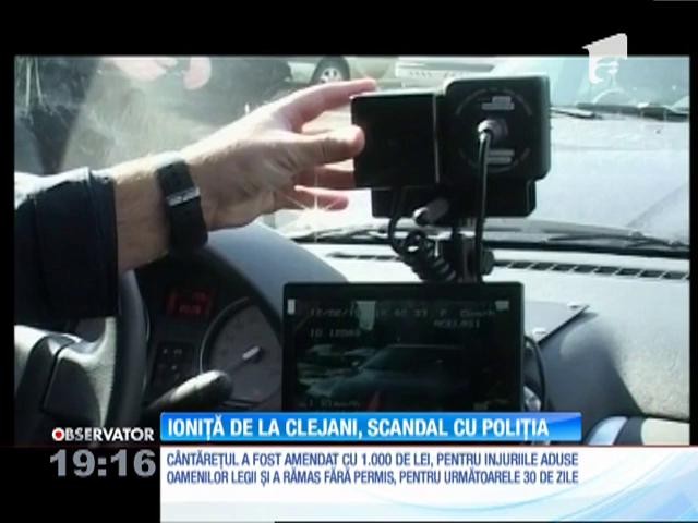 Ioniţă de la Clejani a intrat &icirc;n conflict cu poliţia. Spune c-a ajuns la spital după ce a fost bătut de agenţi &icirc;n trafic
