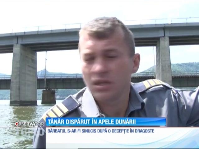 Un t&acirc;năr din Mehedinţi s-a aruncat &icirc;n Dunăre după o decepţie &icirc;n dragoste