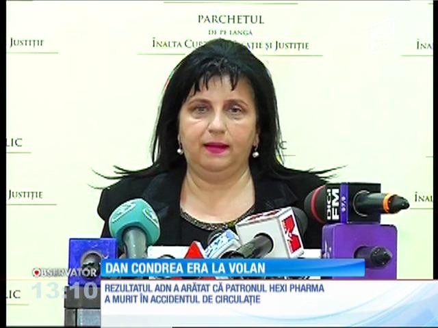 Dan Condrea, patronul Hexi Pharma, era la volan &icirc;n timpul accidentului