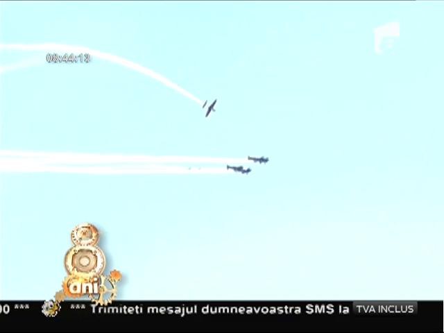 Demonstraţie aviatică pentru copii la Clinceni Airshow 2016