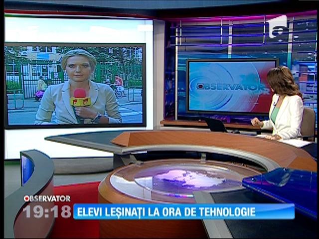 Şase copii au leşinat &icirc;n sala de clasă la o şcoală din Bucureşti