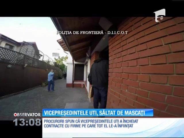 Perchezii de amploare ale DIICOT la sediul firmei UTI din Aeroportul Otopeni