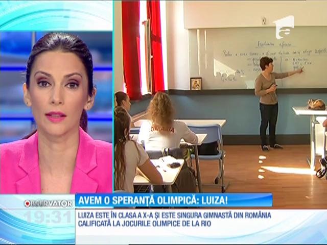 Ana Luiza e singura sportivă calificată la gimnastică ritmică din ultimii 20 de ani