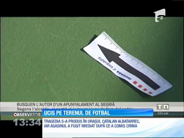 Un t&acirc;năr rom&acirc;n a fost &icirc;njughiat &icirc;n Spania, pe terenul unde juca un meci de fotbal