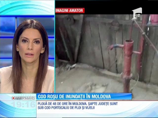 Cod roşu de inundaţii &icirc;n Moldova