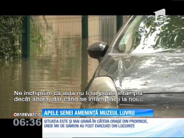 Muzeul Luvru a fost &icirc;nchis de teama inundaţiilor care au devastat Franţa