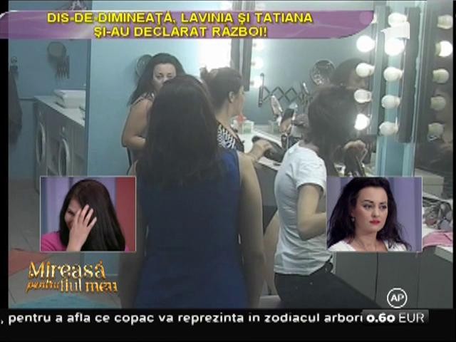 Lavinia şi Tatiana şi-au declarat război! A &icirc;mbr&acirc;ncit-o Tatiana pe Lavinia?
