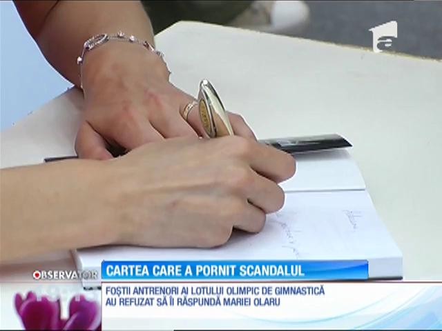 Maria Olaru şi-a lansat cartea care a st&acirc;rnit un scandal imens &icirc;n sportul rom&acirc;nesc