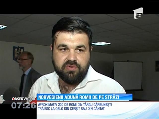 Norvegienii vor construi la T&acirc;rgu Cărbuneşti o ţesătorie pentru a repatria un grup de romi