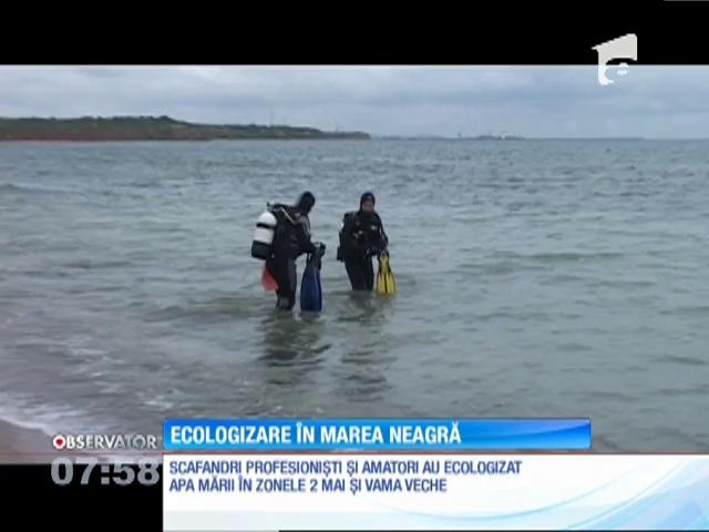Acţiune de ecologizare &icirc;n Marea Neagră
