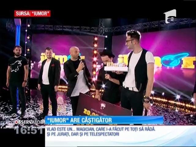 Vlad Grigorescu,  desemnat c&acirc;ştigătorul &rdquo;iUmor"!
