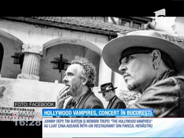 Johnny Depp a luat pusul Capitalei