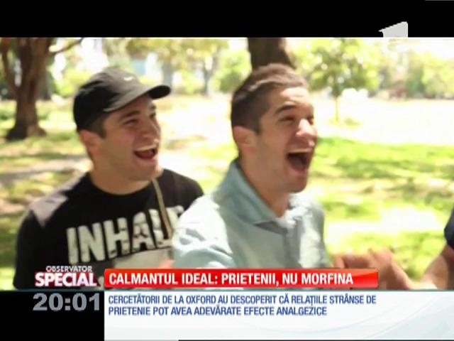 Special! Prietenii alungă durerea