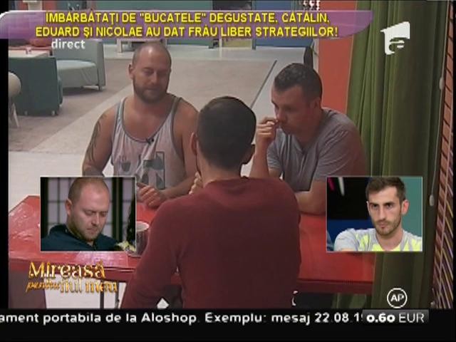 Cătălin, Eduard și Nicolae au dat fr&acirc;u liber strategiilor