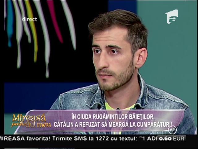 Cătălin, dat afară de Mirela Boureanu Vaida din emisiune!