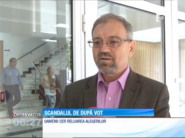 Scandal &icirc;n comuna Slatina din judeţul Suceava, după anunţarea rezultatului la alegeri