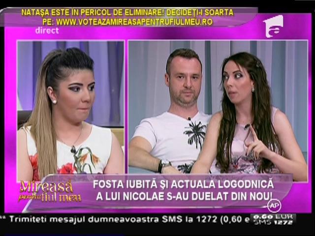 Răfuială &icirc;ntre fosta și actuala parteneră a lui Nicolae