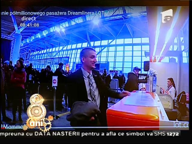Smiley News: S-a dus să facă formalităţile de check-in, dar a avut parte de surpriza vieţii lui