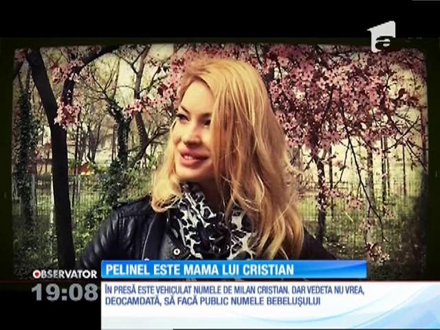 Valentina Pelinel a născut natural. Milan Cristian s-ar numi cel mic