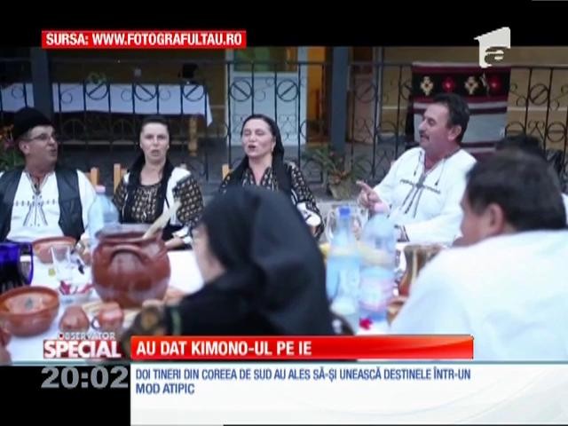 Special! Doi tineri coreeni au făcut o nuntă tradiţională rom&acirc;nescă