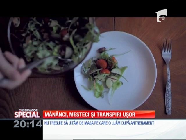Special! De ce să nu măn&acirc;nci &icirc;nainte de sport