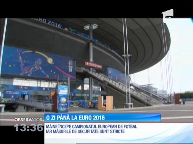 Măsuri de securitate stricte la Campionatul European de Fotbal din Franța