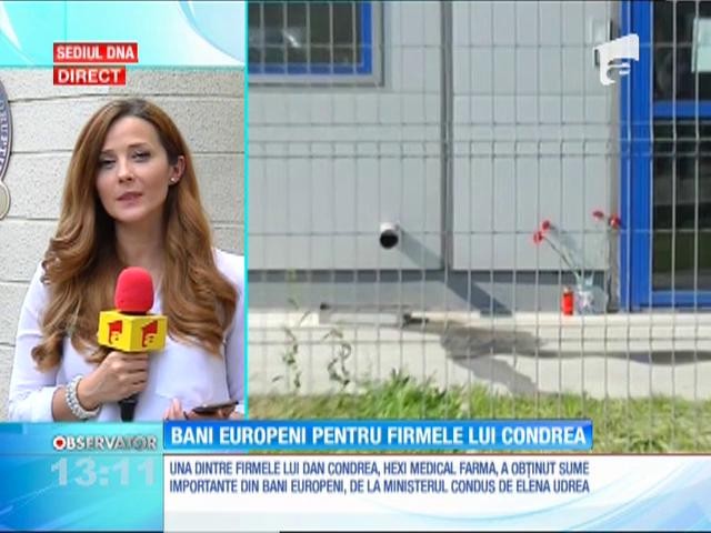 Una dintre firmele lui Dan Condrea a obţinut sume importante din bani europeni