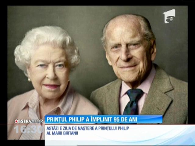 Sărbătoare &icirc;n familia regală britanică. Prinţul Philip a &icirc;mplinit 95 de ani