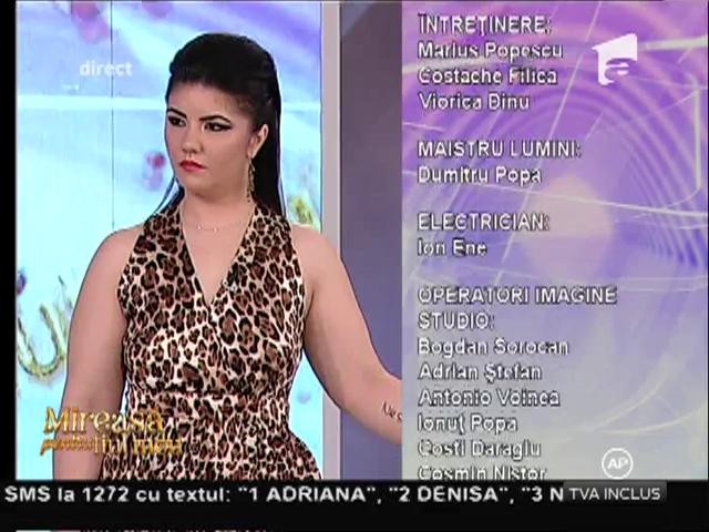 Natașa este eliminată din competiția &rdquo;Mireasă pentru fiul meu&rdquo;