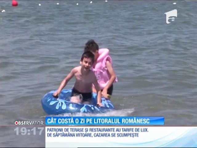 C&acirc;t costă o zi pe litoralul rom&acirc;nesc