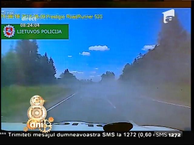 Smiley News: Urmărire ca &icirc;n filme, pe o şosea din Lituania