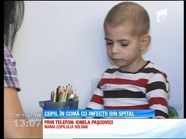 Fiul fostului fotbalist Cosmin Paşcovici, &icirc;n comă după ce a fost infectat cu două bacterii nosocomiale
