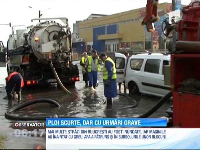 Ploile şi furtunile au făcut ravagii &icirc;n mai multe judeţe ale ţării