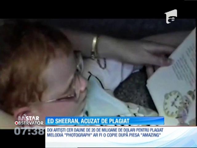 Ed Sheeran, dat &icirc;n judecată pentru plagiat