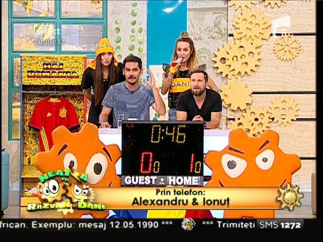 Concurs la Neatza! Telespectatorii pot c&acirc;ştiga tricouri de la Campionatul European de Fotbal