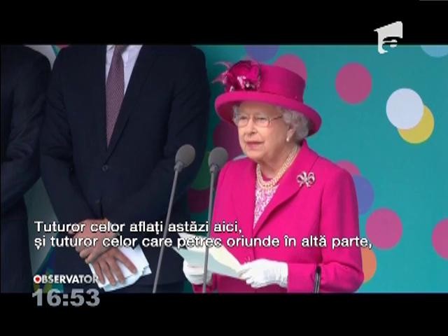 Zece mii de supuşi ai Reginei Elisabeta au luat parte la un picnic uriaş &icirc;n faţa Palatului Buckingham