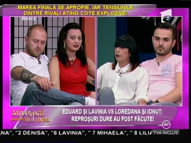 Loredana, despre Lavinia şi Eduard: "Eu nu le fac nimic, dar ei se iau de mine &icirc;n continuu!"