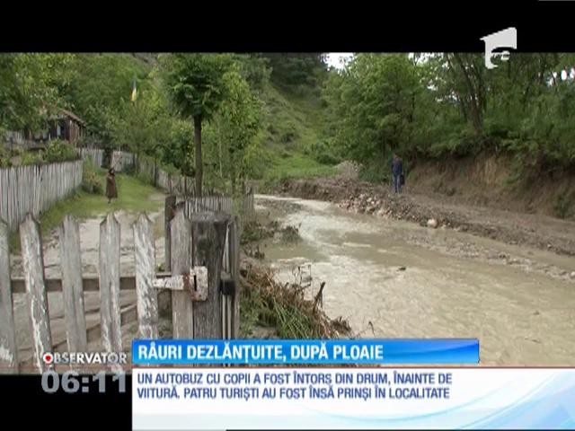 După ploaia torenţială s-a instalat haosul &icirc;n mai multe judeţe din ţară
