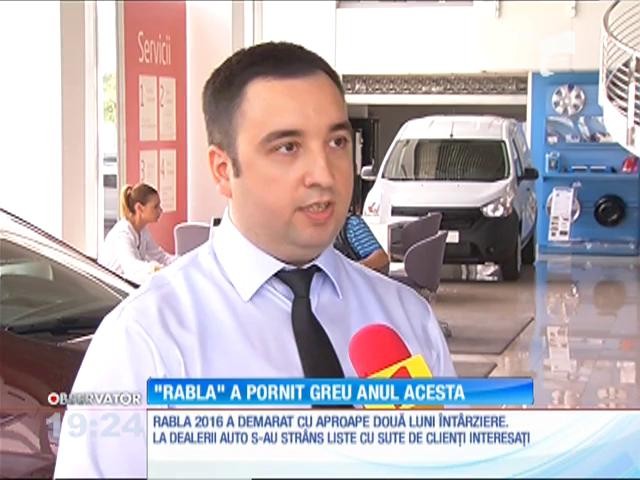 Programul "Rabla 2016" a pornit mai greu ca o maşină veche