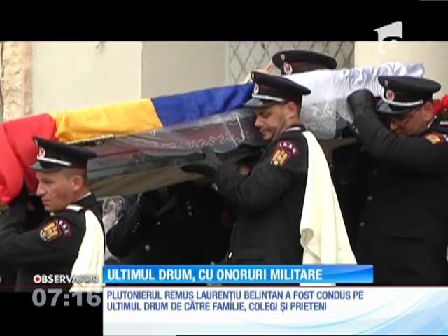 Plutonierul Remus Laurenţiu Belintan a fost dobor&acirc;t de un anevrism cerebral