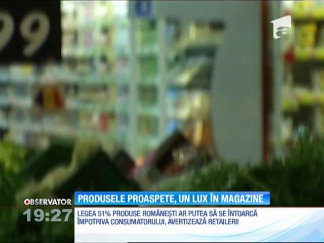 Produsele proaspete, un lux &icirc;n magazine