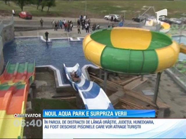 Noul aqua park e surpriza verii