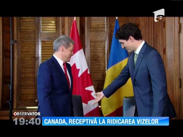 Canada, receptivă la ridicarea vizelor pentru rom&acirc;ni